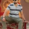 Stripe Polo T-Shirt