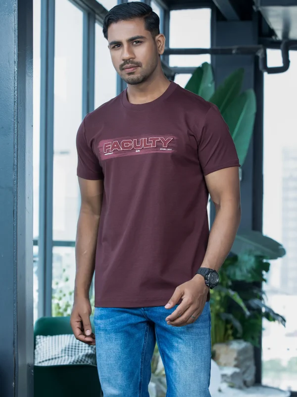 Foreign Printed T-Shirt