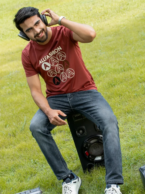 Foreign Printed T-Shirt