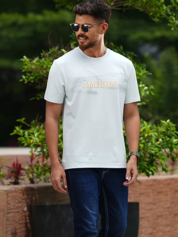 Foreign Printed T-Shirt