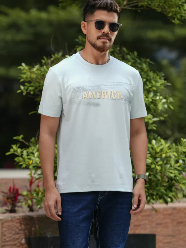 Foreign Printed T-Shirt