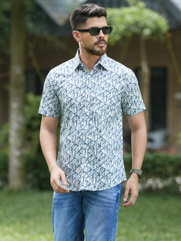 Formal Fit Half Shirt