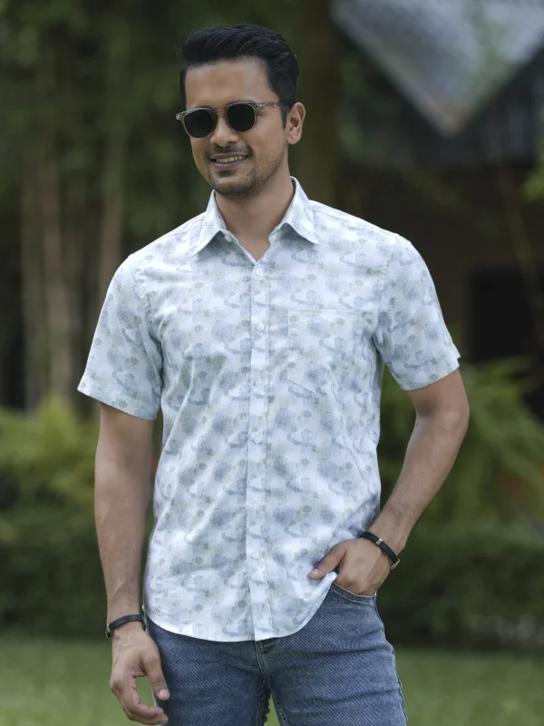 Formal Fit Half Shirt