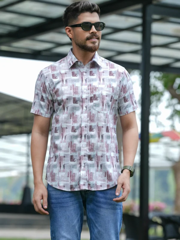 Formal Fit Half Shirt