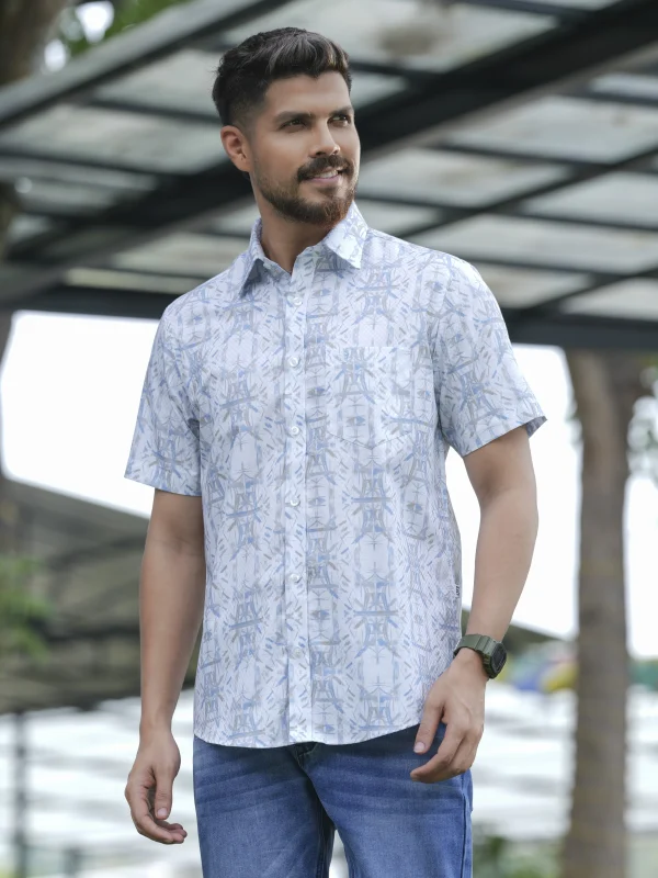 Formal Fit Half Shirt