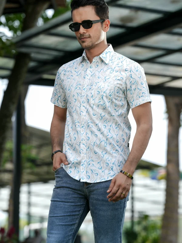 Formal Fit Half Shirt