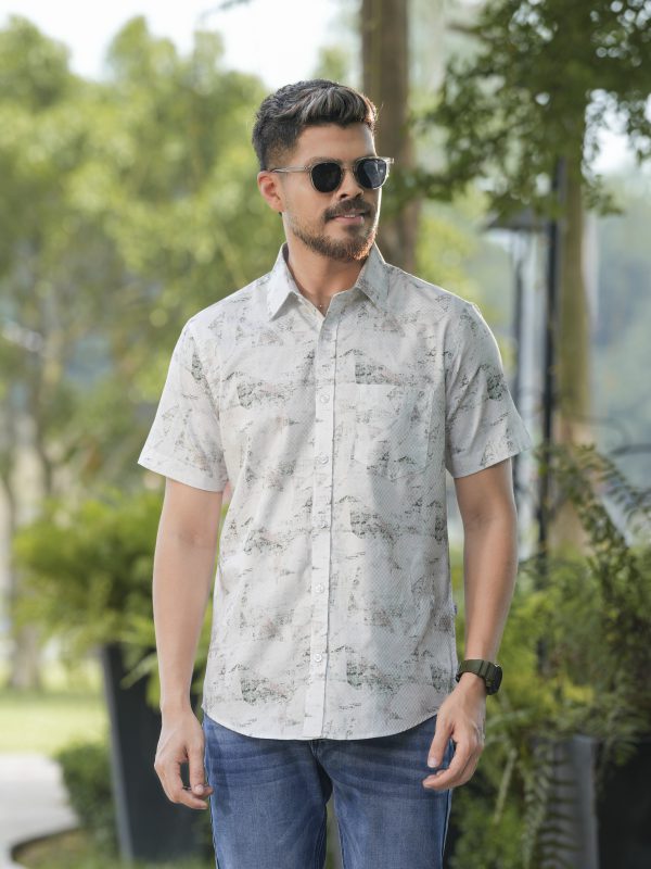 Formal Fit Half Shirt