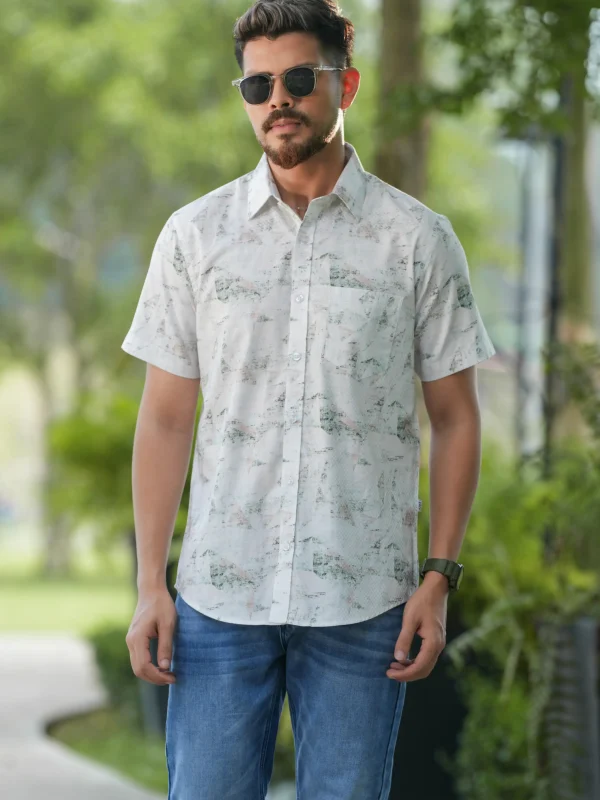 Formal Fit Half Shirt