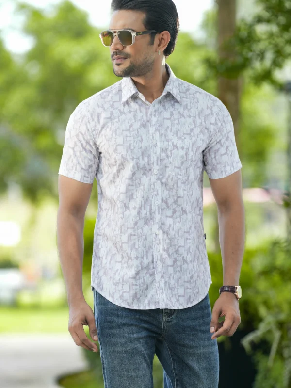 Formal Fit Half Shirt
