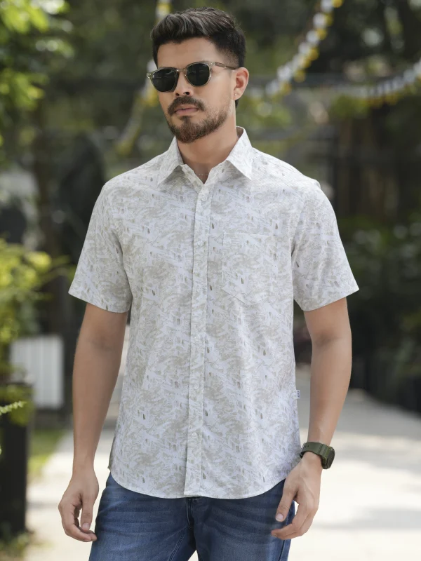 Formal Fit Half Shirt