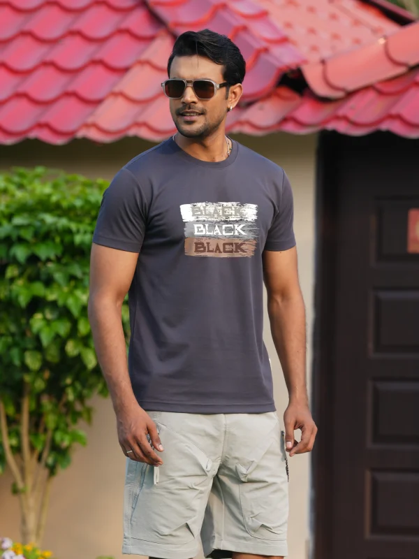 Foreign Printed T-Shirt