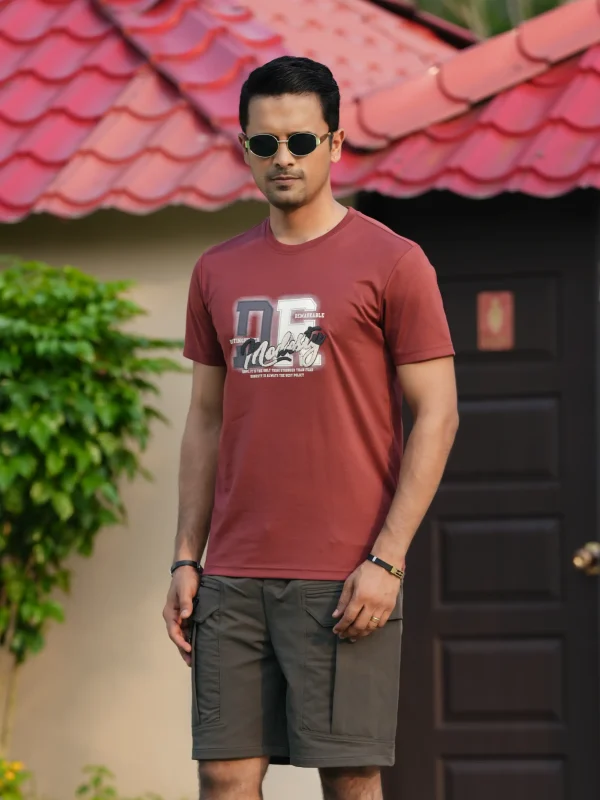 Foreign Printed T-Shirt