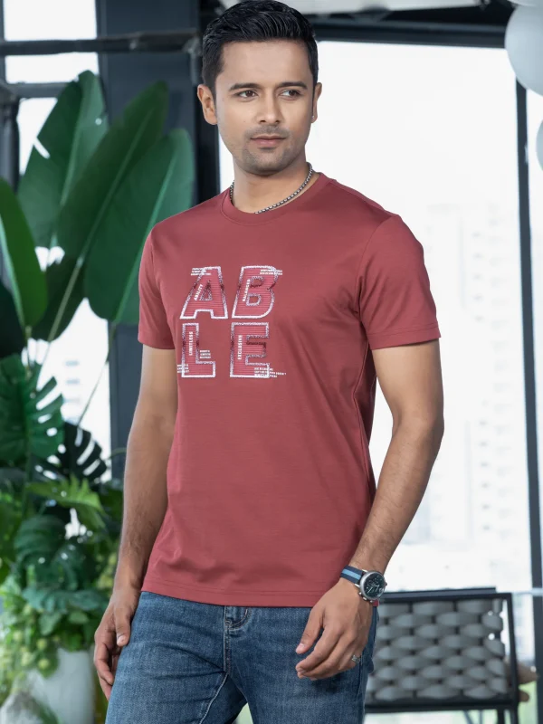 Foreign Printed T-Shirt