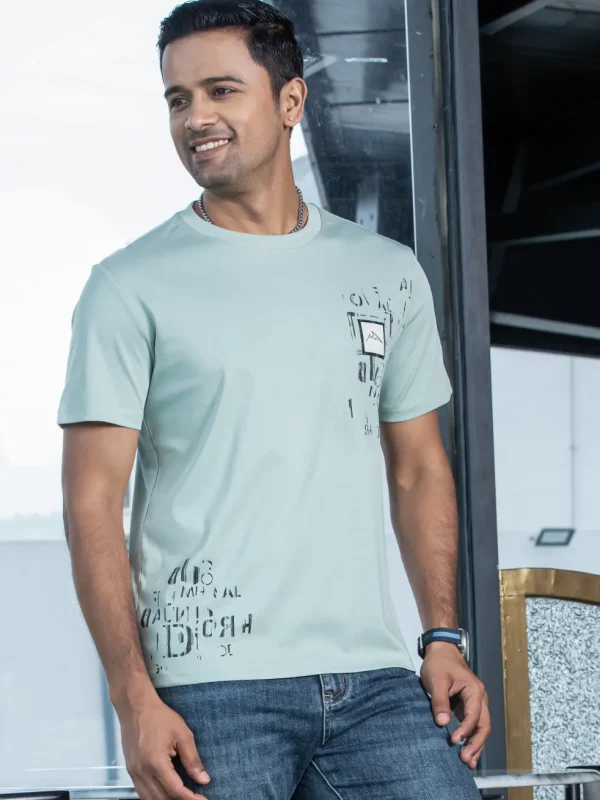 Foreign Printed T-Shirt