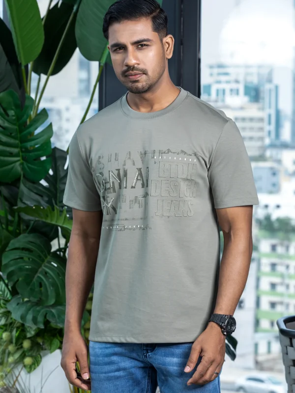 Foreign Printed T-Shirt