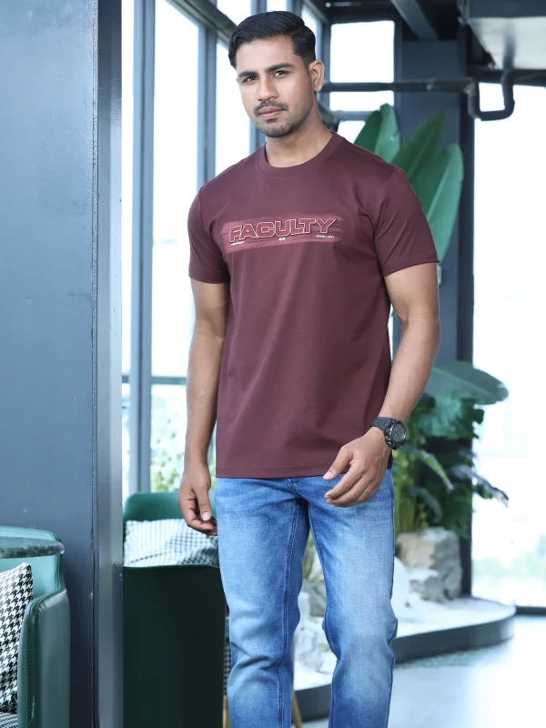 Foreign Printed T-Shirt
