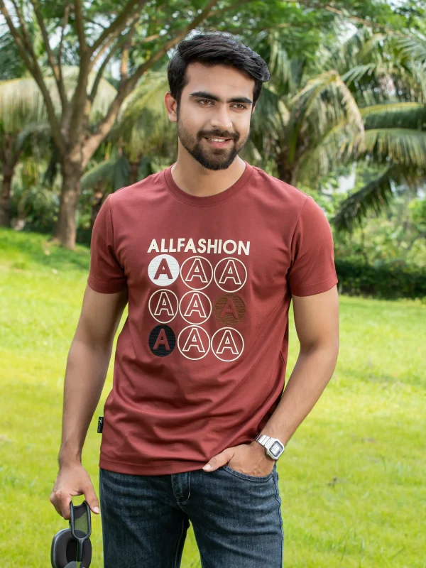 Foreign Printed T-Shirt