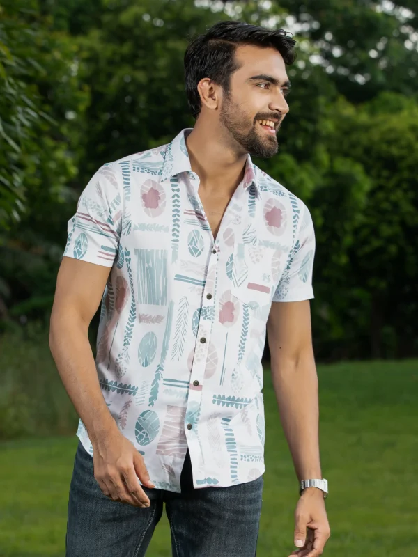 Regular Fit Half Shirt