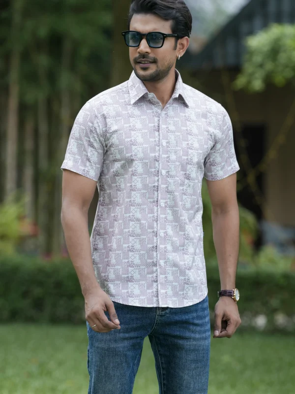 Formal Fit Half Shirt