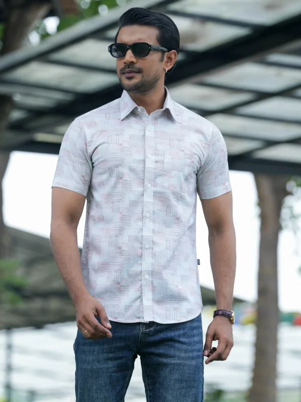 Formal Fit Half Shirt