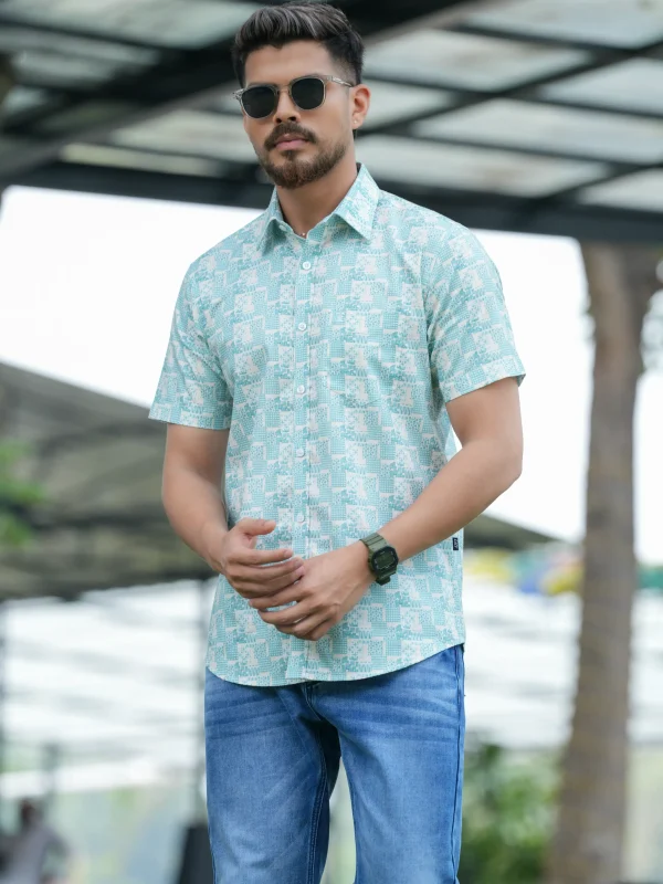 Formal Fit Half Shirt