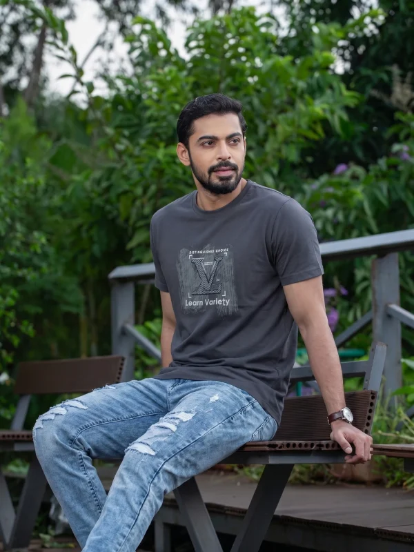Foreign Printed T-Shirt