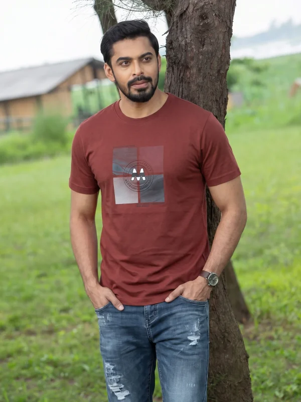 Foreign Printed T-Shirt