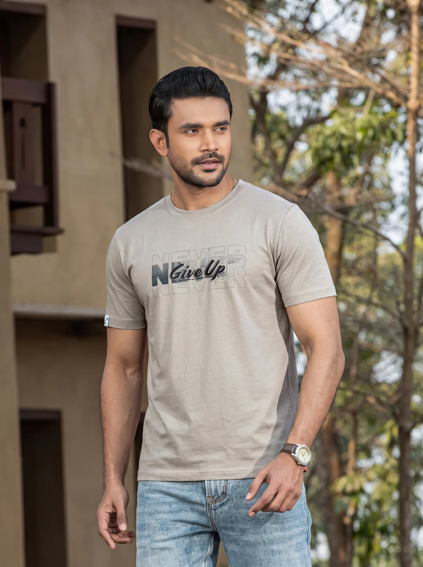 Foreign Printed T-Shirt