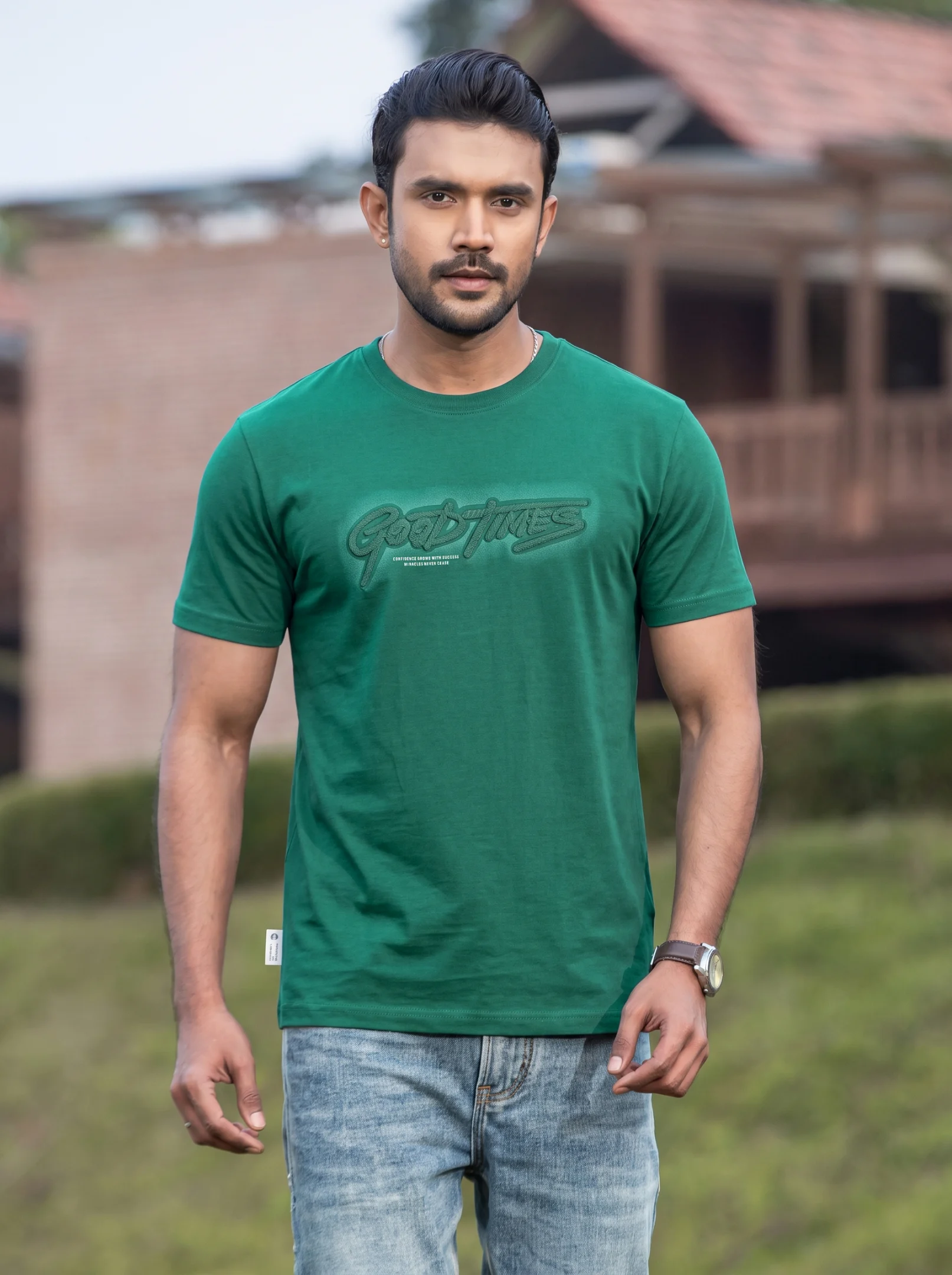 Foreign Printed T-Shirt
