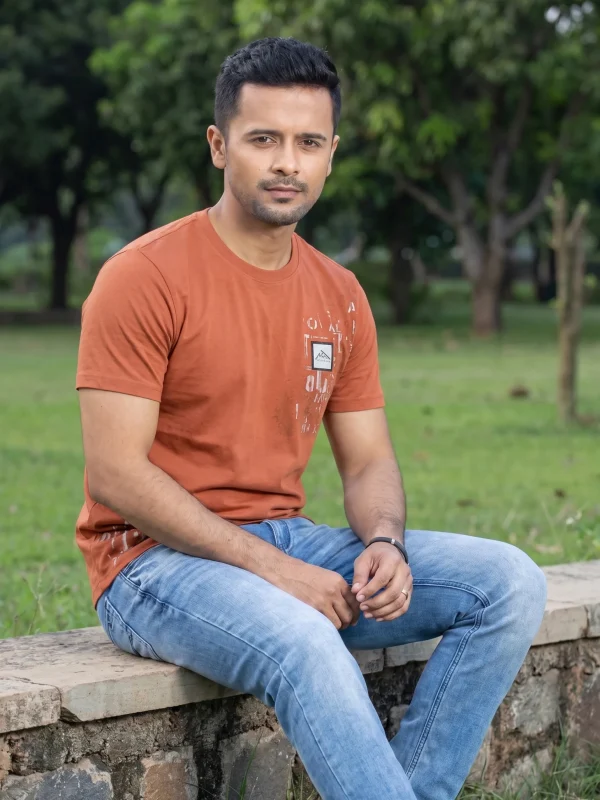 Foreign Printed T-Shirt