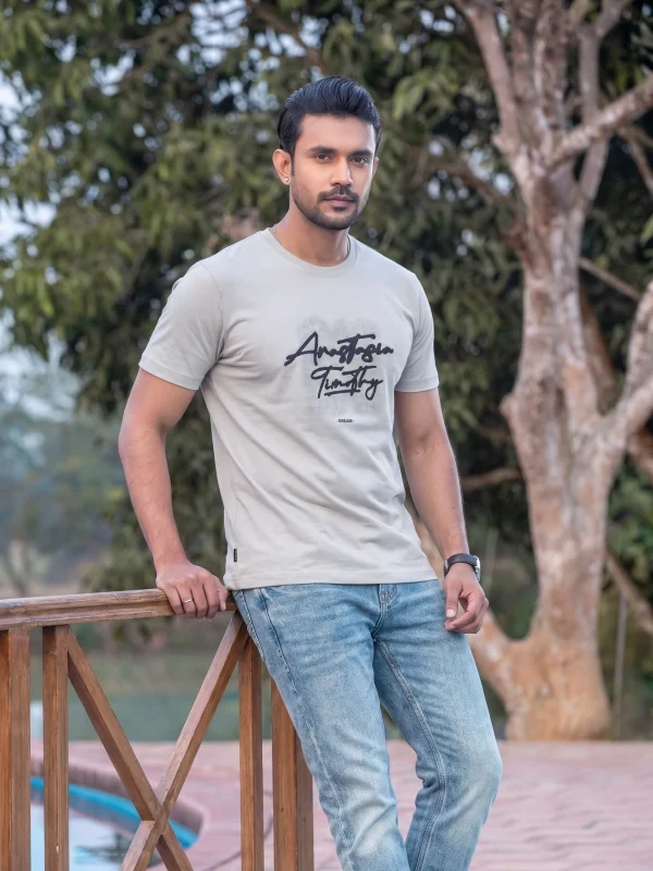 Foreign Printed T-Shirt