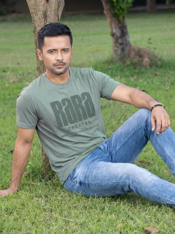 Foreign Printed T-Shirt