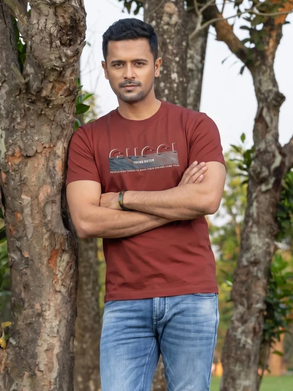 Foreign Printed T-Shirt