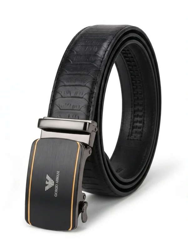 Leather Belt (Black)