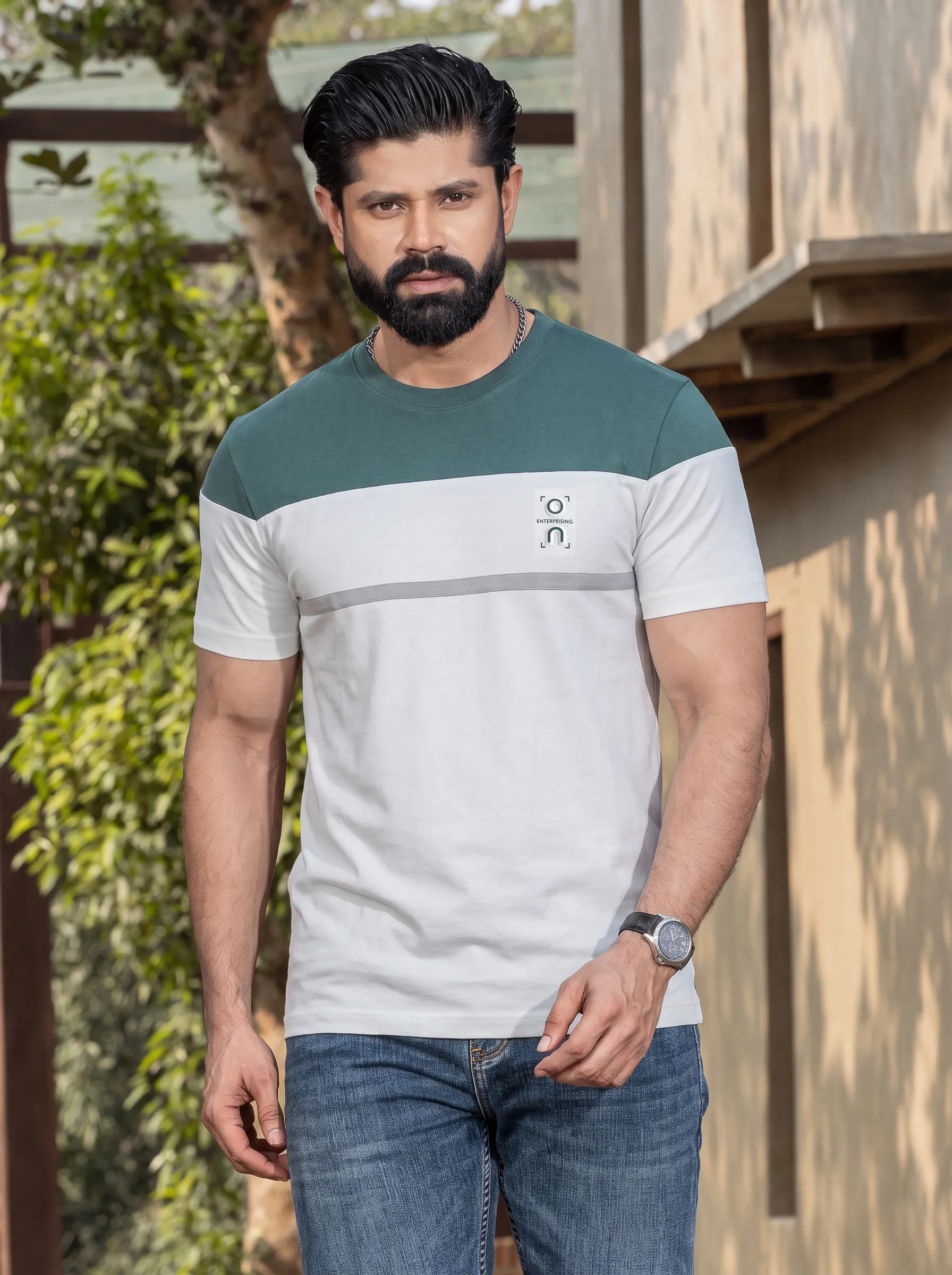 Foreign Printed T-Shirt