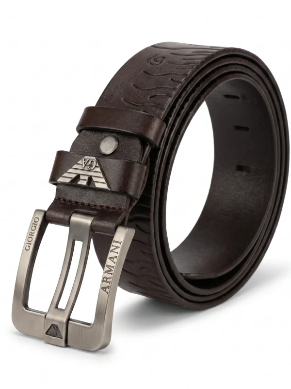 Leather Belt (Brown)